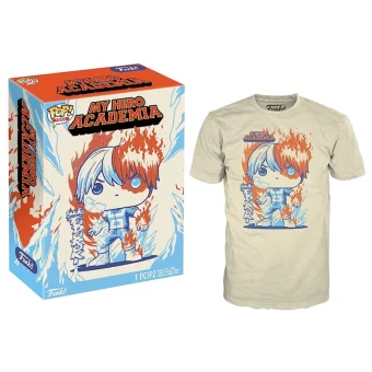 Funko Boxed Tee: My Hero Academia – Shoto Todoroki (M) 889698690928