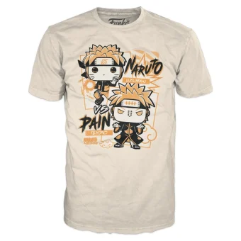 Funko Boxed Tee: Naruto Shippuden - Naruto vs Pain T-Shirt XL 72885