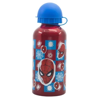Water Bottle Marvel Spider-Man Arachnid Grid Aluminium 400ml Stor 74734