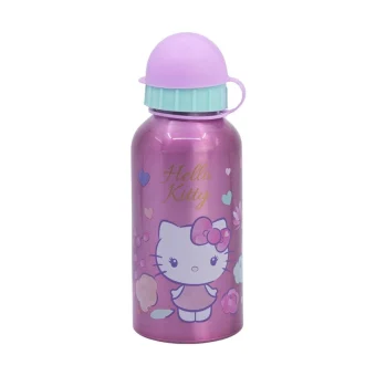 Water Bottle Hello Kitty Aluminium 400ml 81734