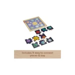 Fisher-Price Wooden Jigsaw Puzzle: Planet 9pcs HXV16 - Image 7