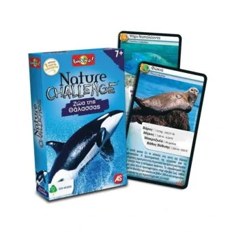AS Παιχνίδι με Κάρτες: Nature Challenge - Ζώα της Θάλασσας 1040-90134
