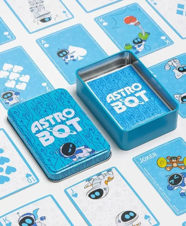 Paladone Card Game: Astro Bot, Playing Cards in a Tin 5056577768749