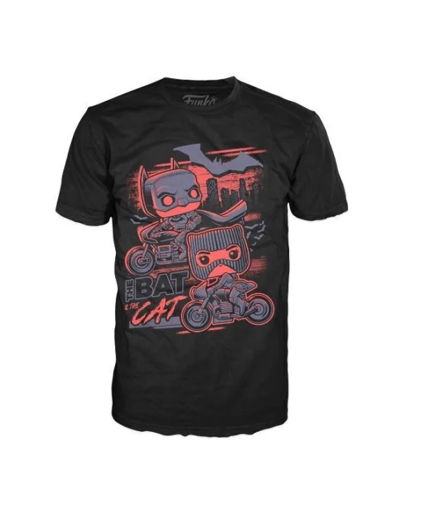 Funko Pop! Tee: Batman - The Bat & The Cat L 82756