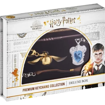 Keychain Set: Harry Potter – Metal Premium Collection 6-Pack Deluxe Box (Random) HP8550