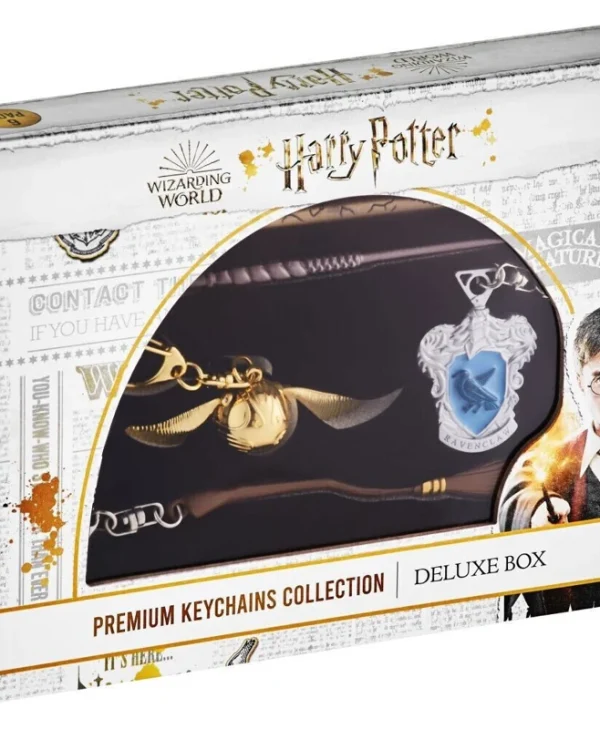 Keychain Set: Harry Potter – Metal Premium Collection 6-Pack Deluxe Box (Random) HP8550