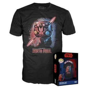 Funko Boxed Tee: Star Wars EP1 - Darth Maul T-Shirt (S) 889698753135