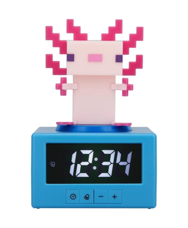 Paladone Icons: Minecraft - Axolotl Alarm Clock PP15043MCF