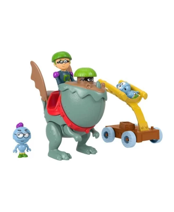 Fisher-Price: Gus the Itsy Bitsy Knight - Dragon & Knights Catapult Playset 194735055319