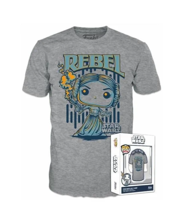 Funko Pop! Tees: Star Wars – Leia (L) 889698703451