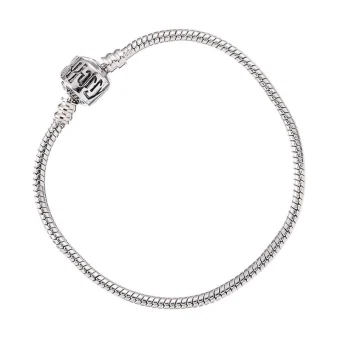 The Carat Shop Harry Potter: Silver Plated Bracelet for Slider Charms 19cm HP0028-19