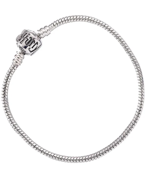 The Carat Shop Harry Potter: Silver Plated Bracelet for Slider Charms 19cm HP0028-19