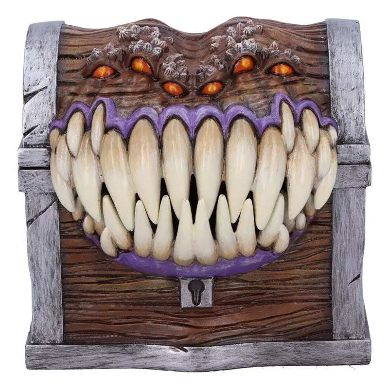 1 Nemesis Now Dungeons & Dragons: Mimic Dice Storage Box 11.3cm B5525T1 - Image 1