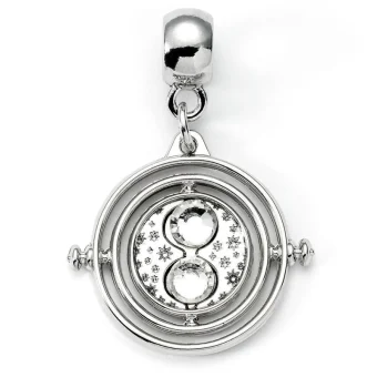 Slider Charm Harry Potter: Time Turner Silver Tone HP000674
