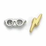 Stud Earrings Harry Potter: Lightning Bolt & Glasses The Carat Shop WE0176