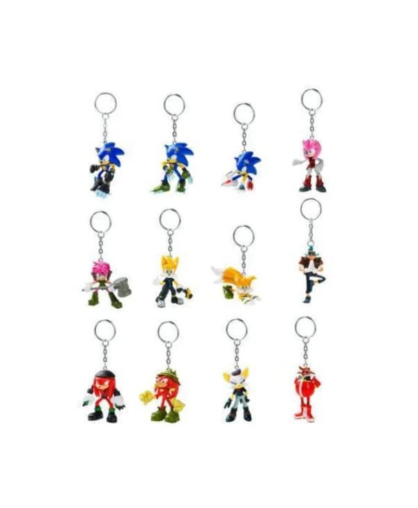 PMI Sonic Prime: Vinyl Figure Keychain – 1 Pack (S1, Random) SON8010
