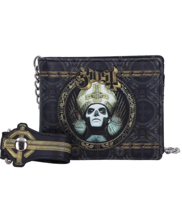 Wallet Ghost Gold Meliora - Papa Emeritus Nemesis Now B4849P9