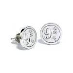 Stud Earring Set: Harry Potter – Deathly Hallows, Golden Snitch, Platform 9 3/4 WE0104 - Image 3