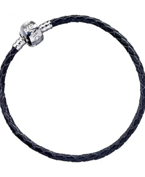 Bracelet Harry Potter Black Leather for Slider Charms 18cm HP0029-18