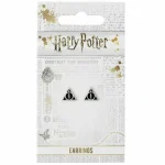 The Carat Shop Harry Potter: Deathly Hallows Black Stud Earrings WES0054 - Image 2