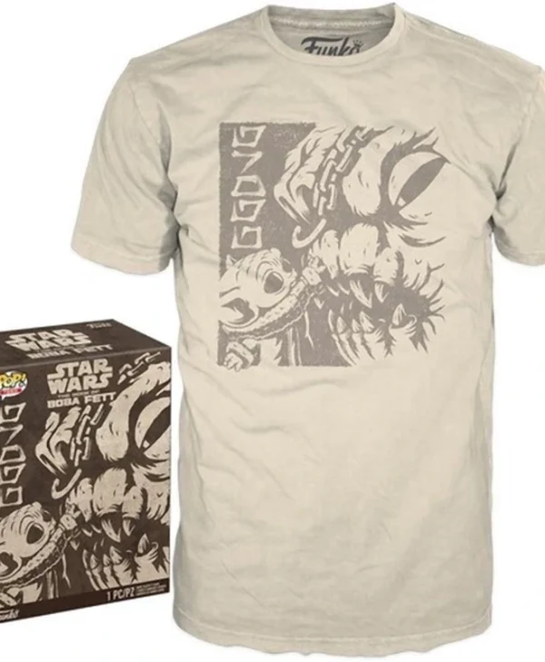 Funko Boxed Tee: Disney Star Wars: The Book of Boba Fett - Grogu with Rancor (XL) 72740
