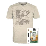 Funko Boxed Tee: Disney Star Wars: The Book of Boba Fett - Grogu with Rancor (XL) 72740 - Image 3