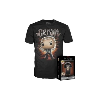 Funko Boxed Tee: The Witcher - Geralt Training (M) 74488