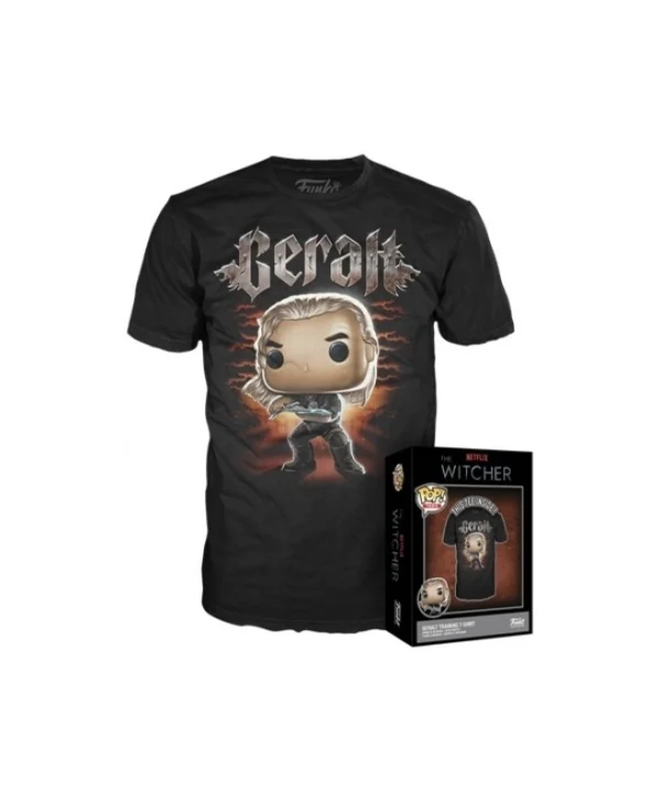 Funko Boxed Tee: The Witcher - Geralt Training (M) 74488