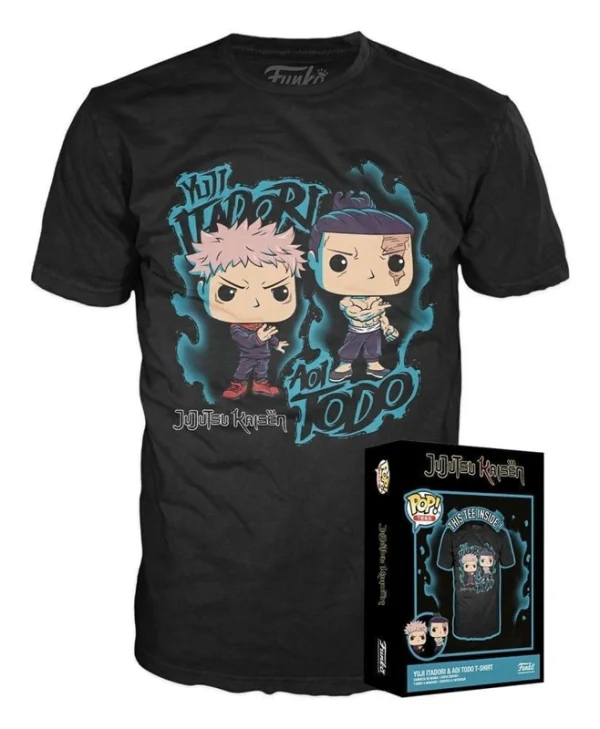 Funko Boxed Tee: Jujutsu Kaisen - Yuji & Aoi (M) 72747
