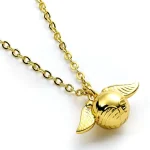 Necklace: Harry Potter – Golden Snitch Gold Tone WNX3D004 - Image 4