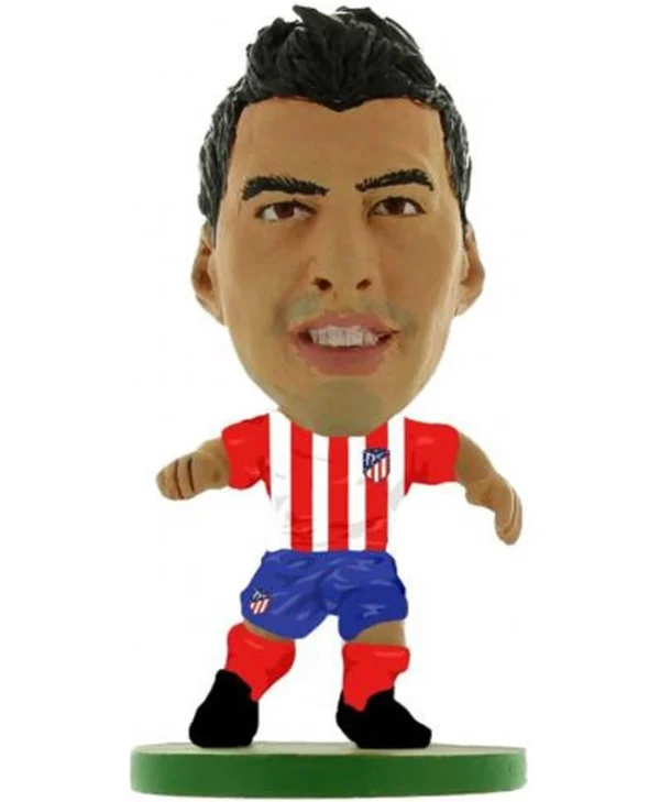 Creative Toys Company - SoccerStarz: Atletico Madrid - Luis Suarez - Home Kit (Classic) PVC 5cm Figure 405300
