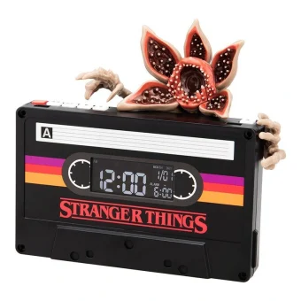 Paladone: Stranger Things 5 – Demogorgon Cassette Alarm Clock PP12909ST