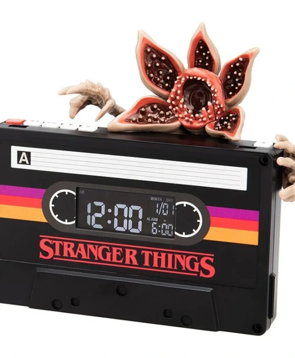 Paladone: Stranger Things 5 – Demogorgon Cassette Alarm Clock PP12909ST