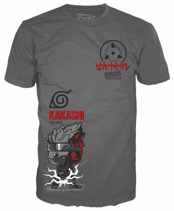 Funko Pop! Tee: Naruto Shippuden - Kakashi Split (L) 889698829724