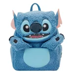 Loungefly Disney: Lilo & Stitch - Stitch Plush Pocket Mini Backpack WDBK3401 - Image 2