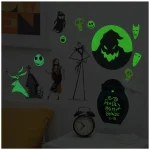 Paladone: The Nightmare Before Christmas Glow in the Dark Wall Decals PP11192NBC - Image 4