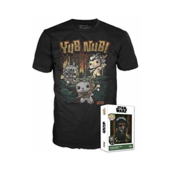 Funko Boxed Tee: Disney Star Wars Return of the Jedi - Village of Ewoks (S) 74347