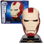 Spin Master 4D Build: Marvel Studios: The Infinity Saga - Iron Man Helmet 96pcs 0681147013254 - Image 3