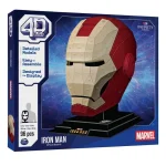 Spin Master 4D Build: Marvel Studios: The Infinity Saga - Iron Man Helmet 96pcs 0681147013254 - Image 9
