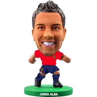 Creative Toys Company - SoccerStarz: Spain National Team - Jordi Alba - Home Kit Figure 405091