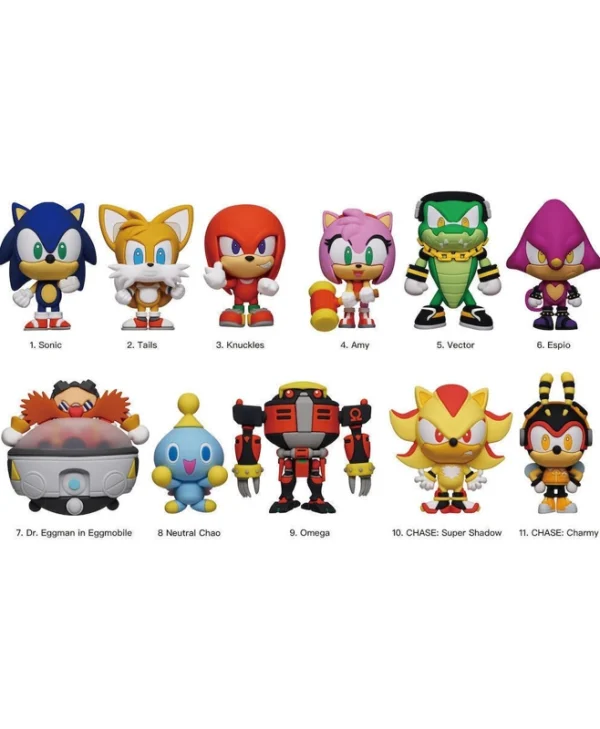 Monogram 3D Foam Bag Clip: Sonic the Hedgehog – Series 3 Blind Bag 36025