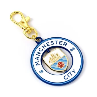 Backpack Hanger Manchester City FC Spinning Logo MCBH0001