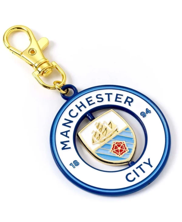 Backpack Hanger Manchester City FC Spinning Logo MCBH0001