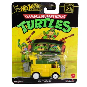 Hot Wheels Pop Culture: Teenage Mutant Ninja Turtles - Party Wagon Vehicle HXD63
