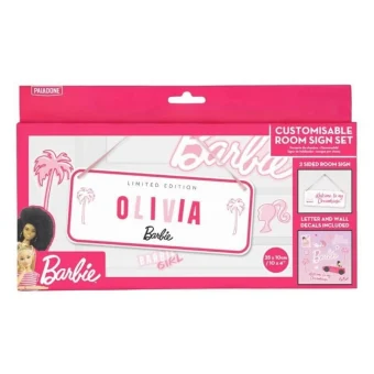 Paladone Barbie: Customisable Room Sign Set PP11568BR