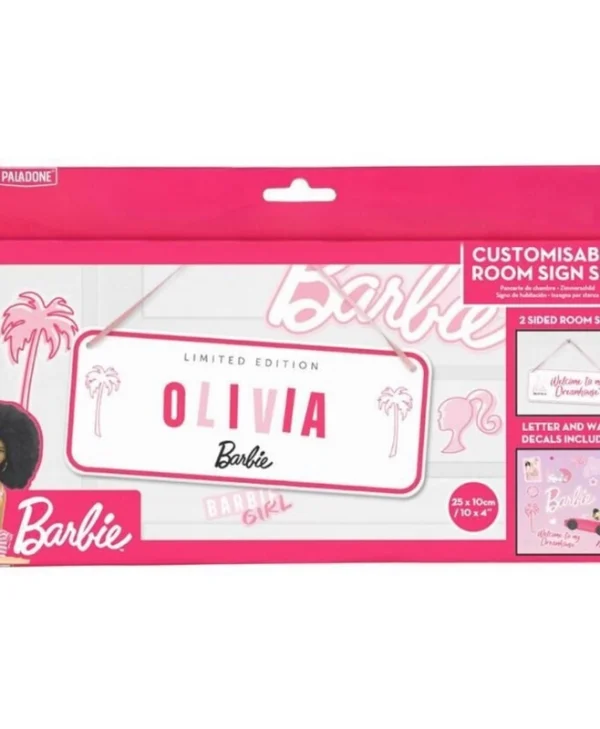 Paladone Barbie: Customisable Room Sign Set PP11568BR