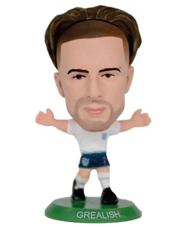 Creative Toys Company - SoccerStarz: England - Jack Grealish (New 2024 Version) 5cm Figure 405916