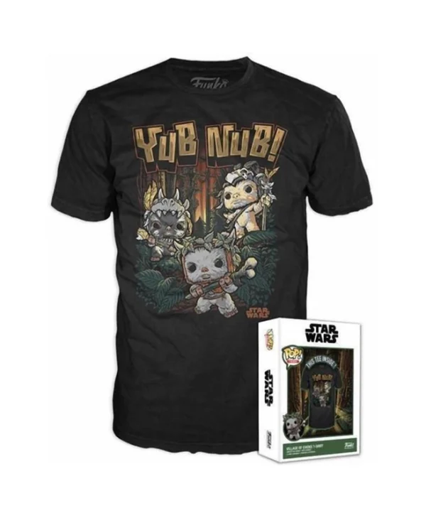 Funko Boxed Tee: Disney Star Wars Return of the Jedi - Village of Ewoks (M) 74348