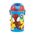 Water Bottle, Marvel: Spidey & Friends Pop Up Canteen 450ml Stor 15069