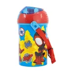 Water Bottle, Marvel: Spidey & Friends Pop Up Canteen 450ml Stor 15069 - Image 2